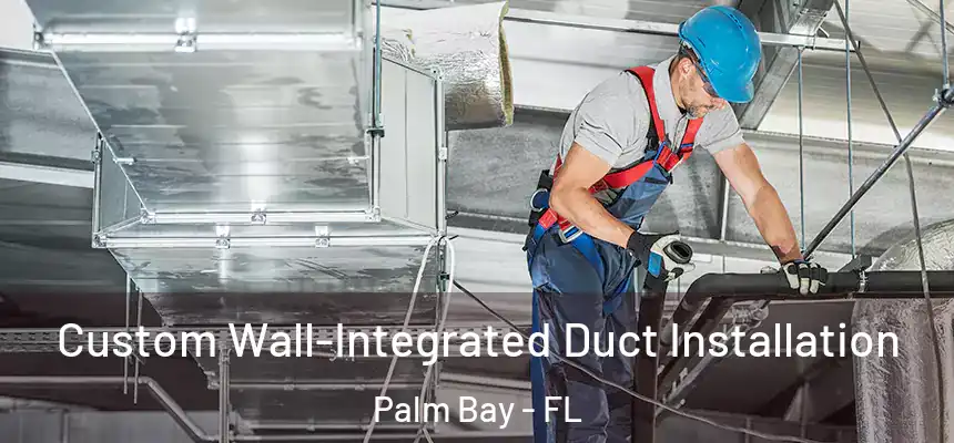 Custom Wall-Integrated Duct Installation Palm Bay - FL